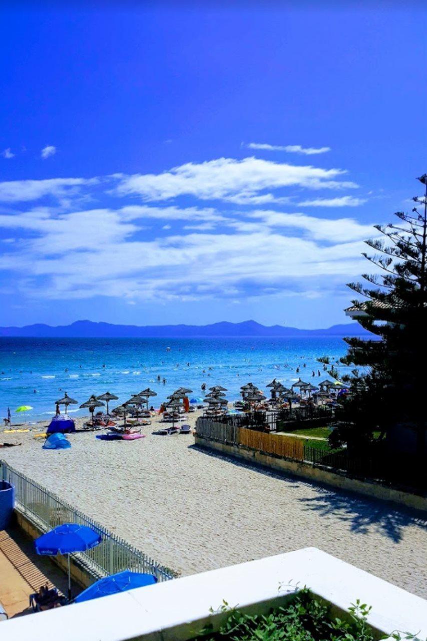 Mar Blau Aparthotel Port de Alcudia  Bagian luar foto